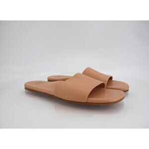 Beek Honeybird leather slide sandal Size 10 Beach Tan Flat Slip On Shoes